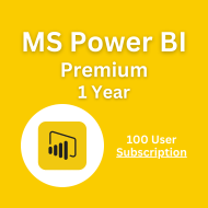 Power BI Premium 100 User for 1 Year [Subscription]