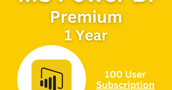 Power BI Premium 100 User for 1 Year [Subscription] - ResellKeys ...