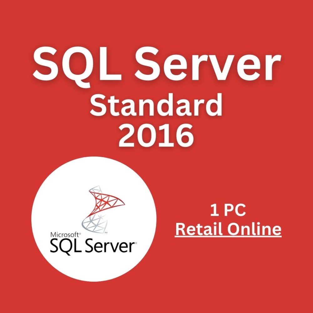 SQL Server 2016 Standard 1PC [Retail Online] - ResellKeys - Affordable ...