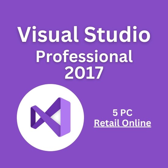 Visual Studio 2017 Professional 5PC [Retail Online]