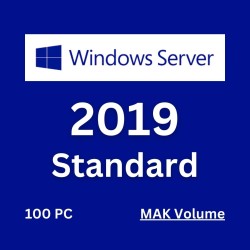 Windows Server 2019 Standard 100PC [MAK:Volume]