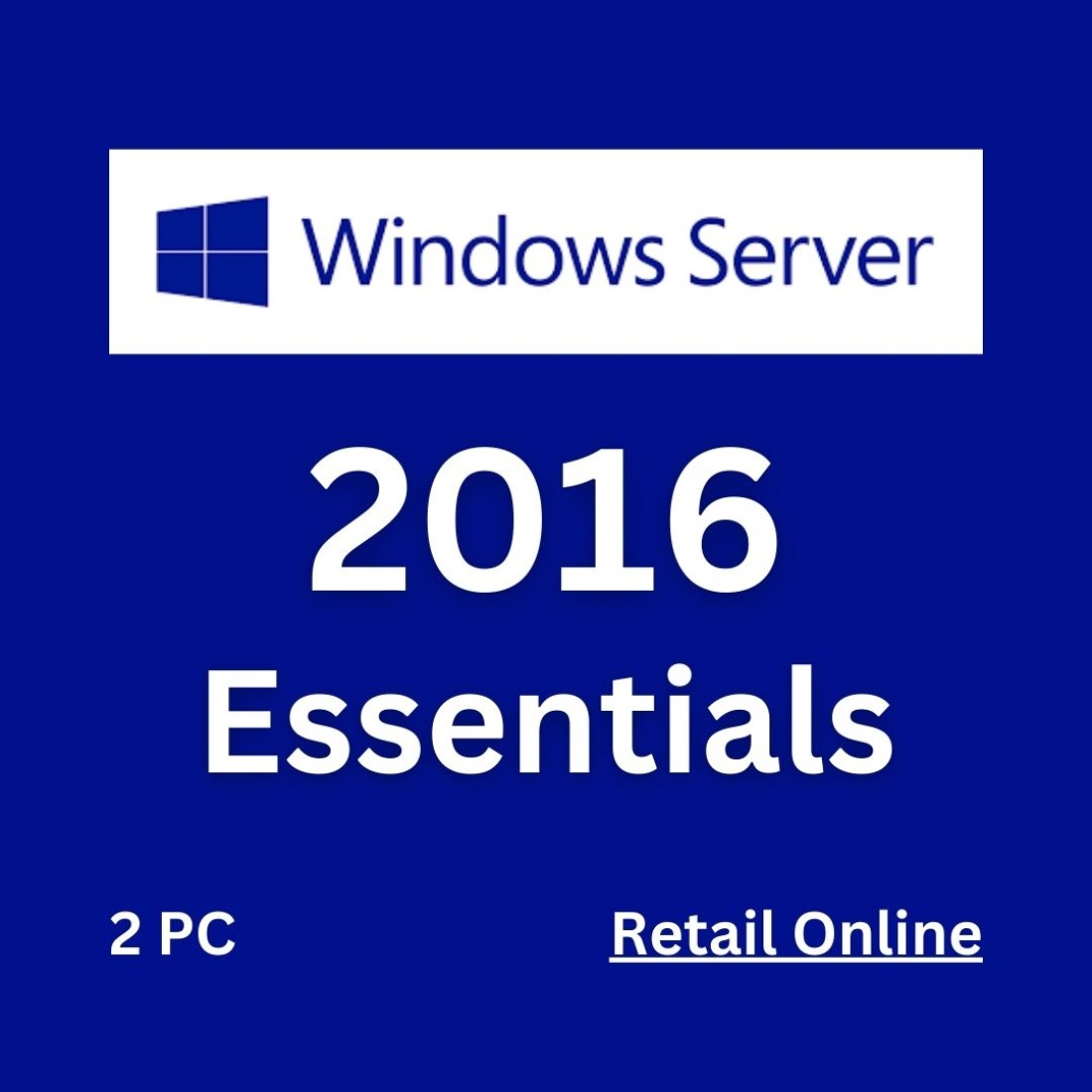 Windows Server 2016 Essentials 2PC - ResellKeys - Affordable Genuine ...