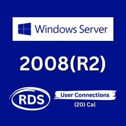 Windows Server 2008 R2 Remote Desktop Services User connections (20) CAL