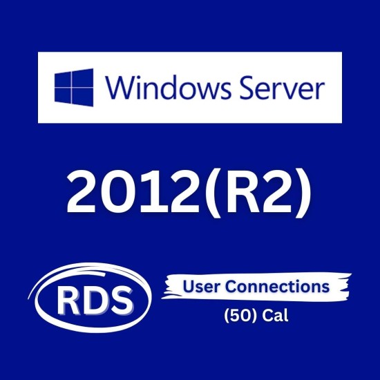 Windows Server 2012 R2 Remote Desktop Services User connections (50) CAL