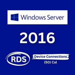 Windows Server 2016 Remote Desktop Services Device connections (50) CAL