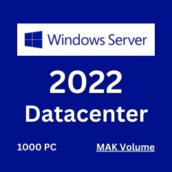 Windows Server 2022 Datacenter 1000PC [MAK:Volume]