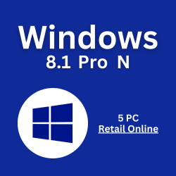 Windows 8.1 Pro N 5PC [Retail Online]