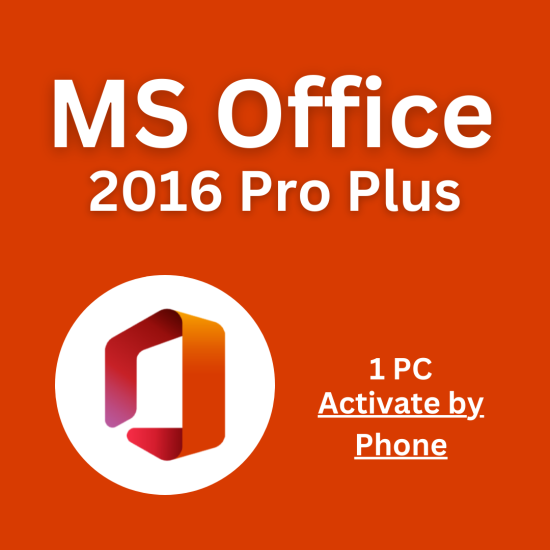 Office 2016 Pro Plus 1PC [Activate by Phone]