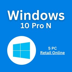 Windows 10 Pro N 5PC [Retail Online]