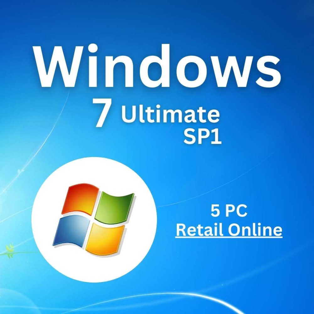 Windows 7 Ultimate SP1 5PC [Retail Online] - ResellKeys - Affordable ...